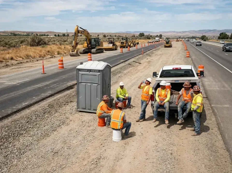 highway-road-construction-crew-007 — frequently asked questions, Porta Potty and Restroom Rentals in Cherokee, IA